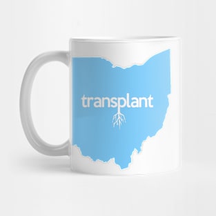 Ohio Transplant OH Blue Mug